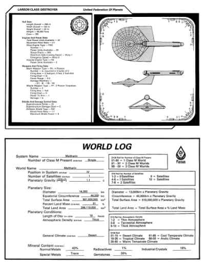 Star Trek RPG: Demand of Honor (FASA 2207)