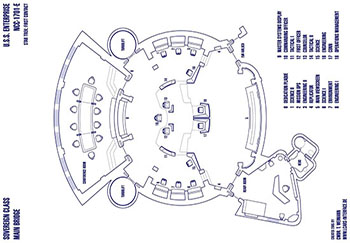 U.S.S. Enterprise NCC-1701-E Bridge (Star Trek: First Contact)