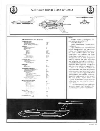 FASA Romulan Ship Recognition Manual