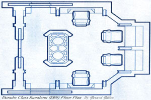 Danube Class Runabout (DS9) Floor Plan