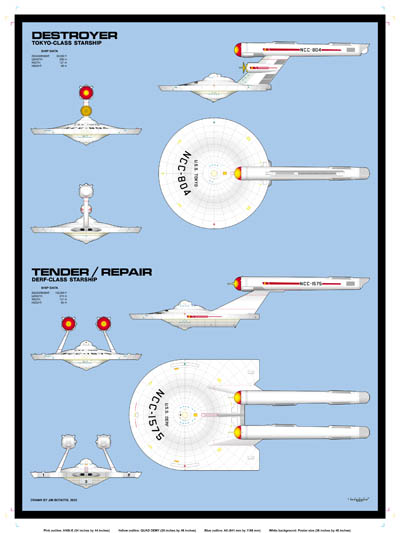 JBOT Starship Posters