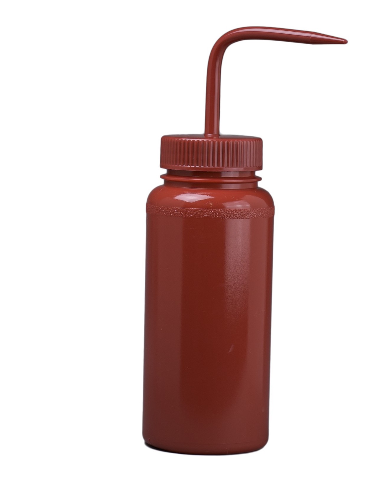 red wash bottle