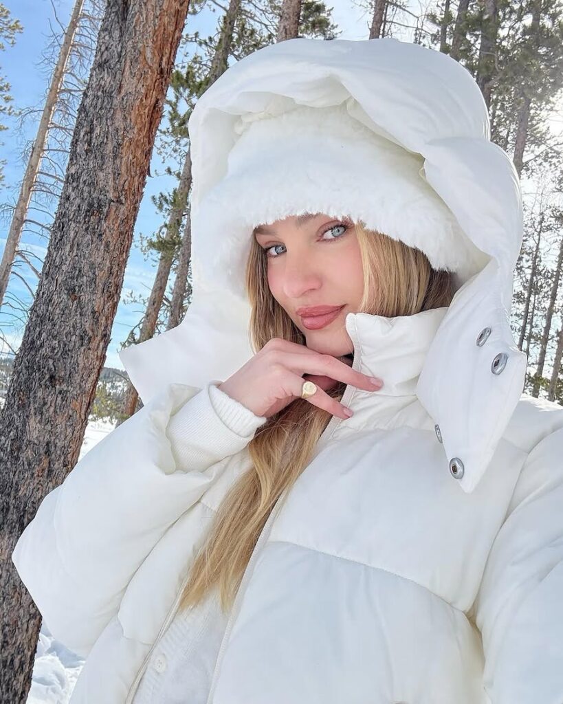 Candice Swanepoel Keeps Things Hot in the Snow!