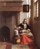 Woman Peeling Apples, Pieter de Hooch