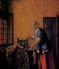 The Goldweigher, Pieter de Hooch