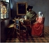 Girl with a Wine Glass, Johannes Vermeer