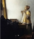 Woman with a Pearl Necklace, Johannes Vermeer