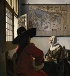 Officer and Laughing Girl, Johannes Vermeer