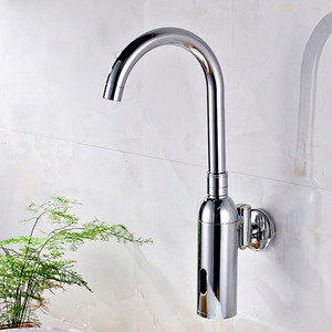 Classic Automatic Brass Wall Mounted Touchless Faucet