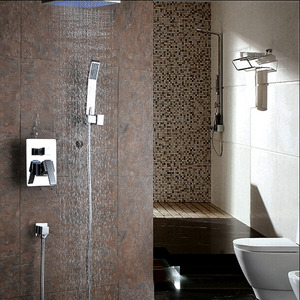 Best Concealed Wall Mount Top Shower Faucet Bathroom