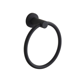 Classical 304 Stainless Steel Black Painting Towel Rings