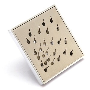 Decrative Tadpole Designed Brass Shower Water Drains