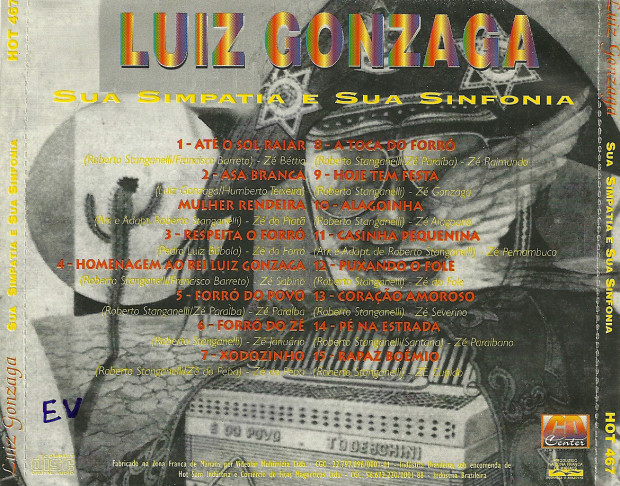 Luiz Gonzaga sua Sanfona e sua Simpatia - verso