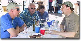 Steve Lagier, Lou and BettyLou Kessler and Rob Adler