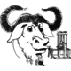 &nbsp;[Head of a GNU with a printing press]&nbsp;