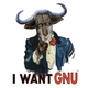 &nbsp;['I want GNU' poster]&nbsp;