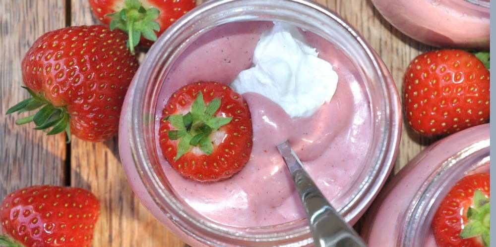 Sensational Strawberry Mousse