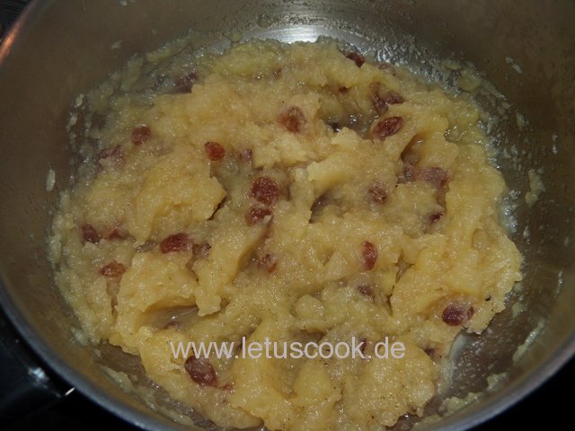 Gitter-Apfelkuchen