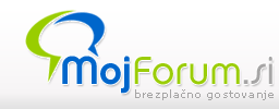 brezplacno gostovanje forumov - mojforum.si