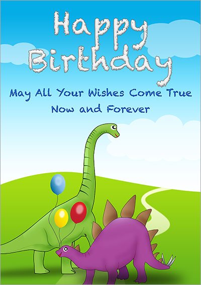 Printable Kids Birthday Cards