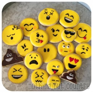 Emoji Sugar Cookies