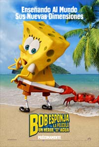 Bob esponja un heroe fuera del agua