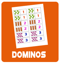 DOMINOS PARA RECORTAR