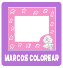 MARCOS DE FOTO PARA COLOREAR