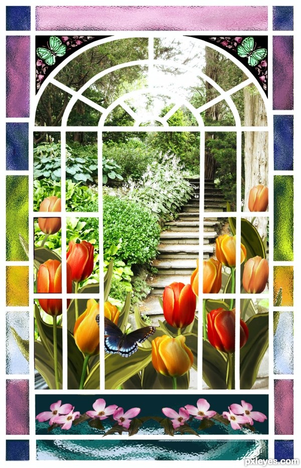 Stained Glass Spring