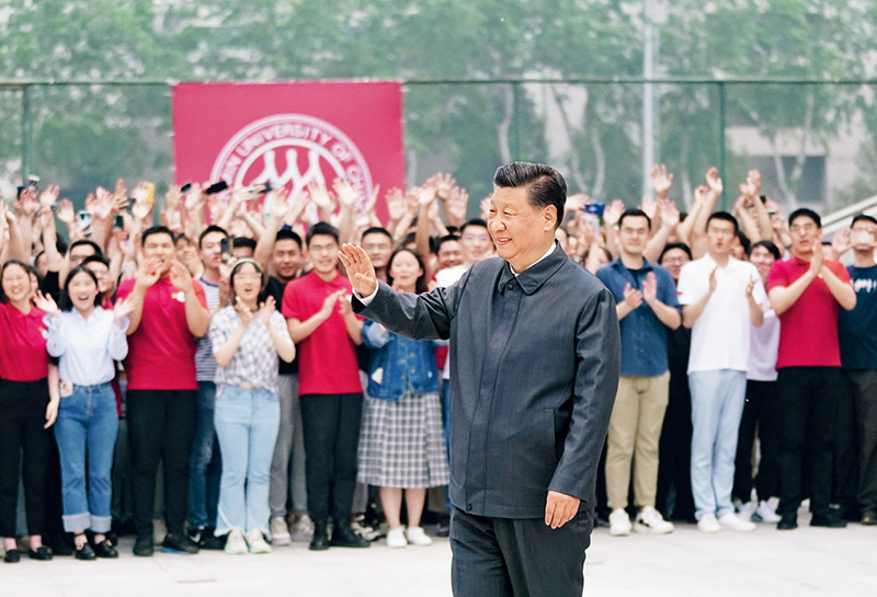 ä¹ è¿‘å¹³ï¼šåŠªåŠ›æˆé•¿ä¸ºå¯¹å…šå’Œäººæ°‘å¿ è¯šå¯é ã€å ªå½“æ—¶ä»£é‡ä»»çš„æ ‹æ¢ä¹‹æ‰