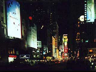 Outdoor advertising in New York