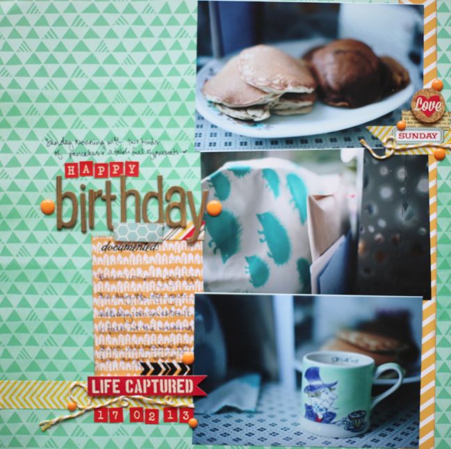 scrapbook page by shimelle laine @ shimelle.com