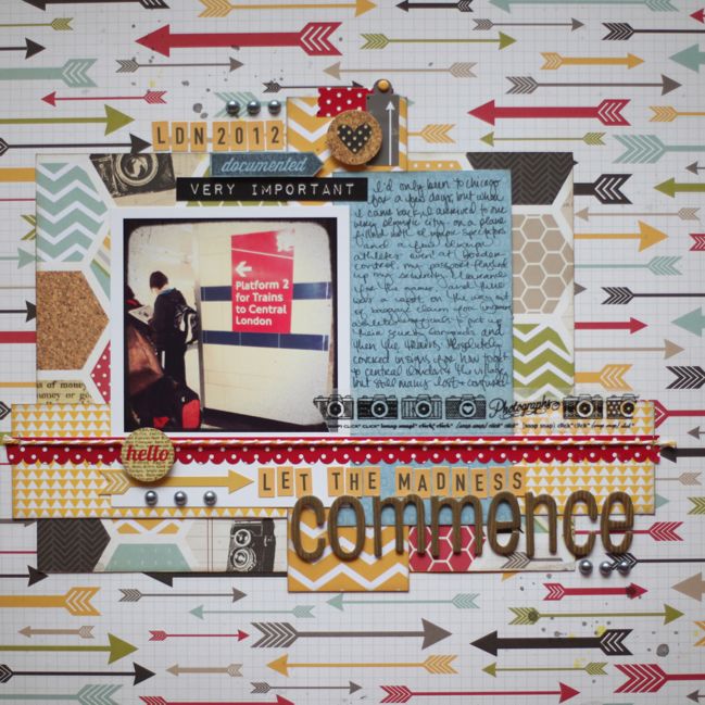 scrapbook page by shimelle laine @ shimelle.com