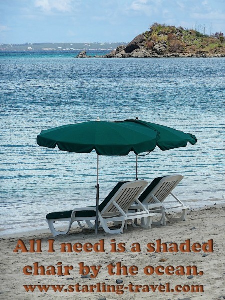 A Shaded Chair by the Ocean from Starling Travel