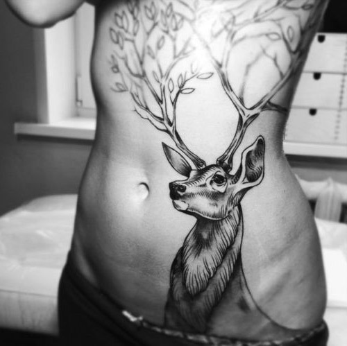 tatuajes hipster de venado 3 - tatuajes hipster