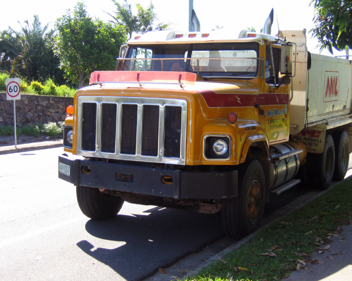 The truck that hit us