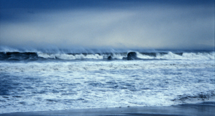 Kamakura beach after the typhoon