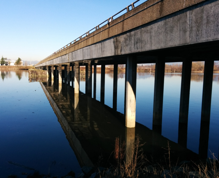 Bridge in Richmond, B.C.