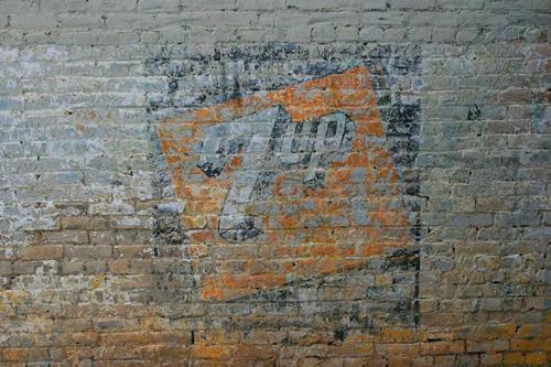 Cuero Texas 7up ghost sign