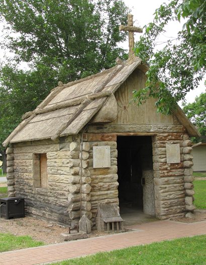 Hostyn TX - Replica of 1856 Log Church