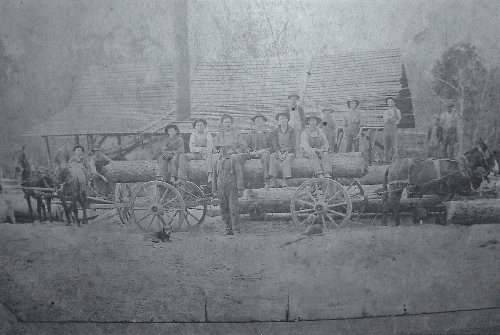 Savannah TX sawmill old photo