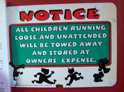 Sign - Children