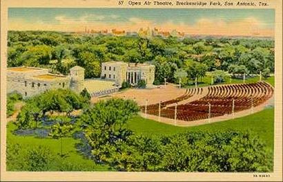 Open Air Theatre, Breckenridge Park, San Antonio Texas