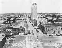 Big Spring Texas air view