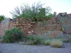 Shafter, Texas ruins