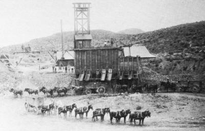 Shafter, Texas mine, 1980s