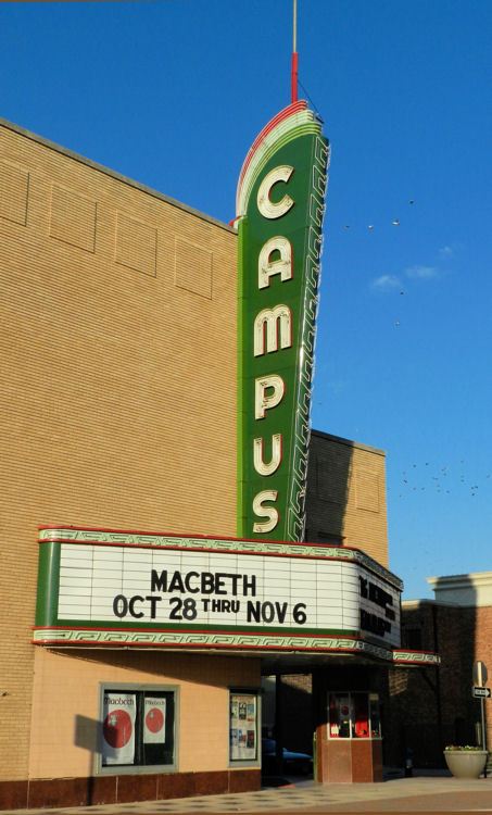 Denton TX -  Campus Theater Neon