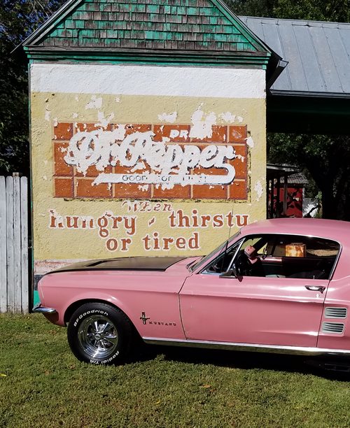 Buffalo Gap TX - Dr Pepper ghost sign 