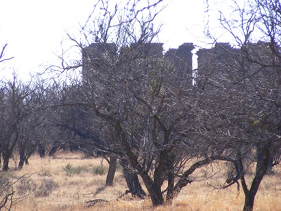 Belle Plain TX - Belle Plaine College view from the  road, Belle Plain Texas