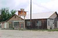  Here's the old Lowake Inn, in Lowake, Texas, looking abandoned--the airfield was in back of this building. <img alt=